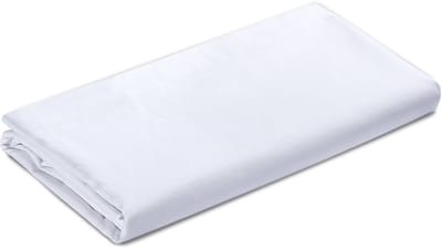 VISION Laken - 100% katoen: zacht en soepel - Wit - 240 x 300cm - tweepersoonsbed - Oekotex gecertificeerd