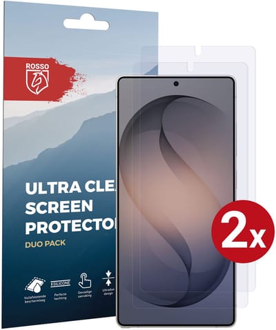 Rosso Screen Protector Geschikt voor Samsung Galaxy S26 Ultra | Ultra Clear Duo Pack | TPU Folie | Case Friendly Beschermfolie | 2 Stuks