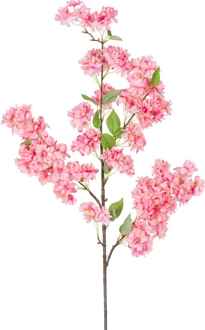 Easyplants | Kunst Kersenbloesem 100 cm roze | Zijde | Nepbloemen | roze | Onderhoudsvrij | Kant-en-klaar