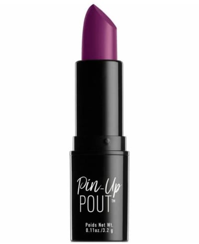 NYX Professional Makeup Pin-Up Pout Lipstick 03 Violet Femme – Matte Lipstick