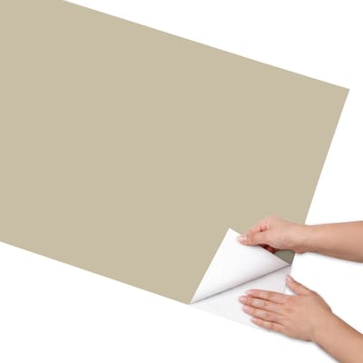 Coloray Meubel Wrap Folie - Bruin Meubelfolie - 65x130 cm - Wrapfolie Keuken Gedempt bruin - Decoratiefolie - Minimalist Meubelfolie - Meubel Wrap Folie - Woonkamer decoratie - Achtergronden en patronen