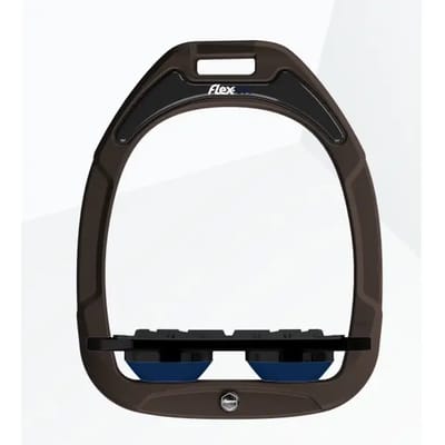 Platte Grip Beugels Bruin/Zwart/Marine Flex-On Green Composite