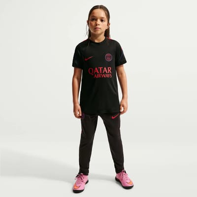 Nike Paris Saint-Germain Strike Top 26/27 - Zwart/Rood - Maat XL (158-170) - Kids