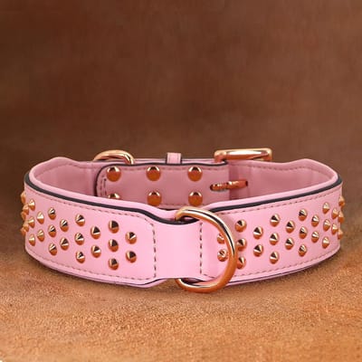 Leren hondenhalsband met studs Duurzaam Grote Hond Huisdier Halsbanden Duitse Herder Grote Halsbanden Verstelbaar Voor Middelgrote Grote Hond Pitbull XL