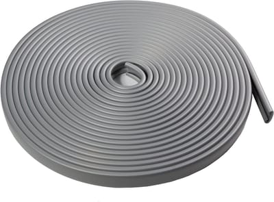 PVC Leuning - Trapleuning PVC - Veiligheid Verhoging - Weerbestendig Materiaal - 5 meter - Grijs