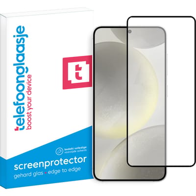 Samsung Galaxy S24 Plus 5G screenprotector gehard glas Edge to Edge