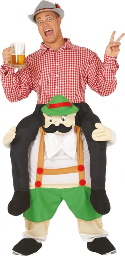 Fiestas Guirca - Broek Let Me Go Tyrolean - maat L (52-54) - Carnavalskleding - Carnaval - carnavalskleding 2027 - Carnaval kostuum