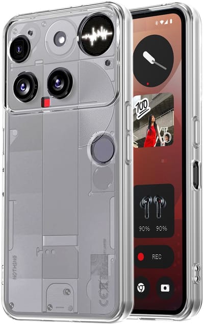 Transparant Dun TPU Hoesje Geschikt voor Nothing Phone (3) | Back Cover | Lichtgewicht | Ultra Dun | Flexibel | Zacht | Doorzichtig