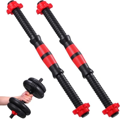 2 Stuks Halterstangen voor Gewichtheffen - Accessoires voor Gym, Barbells en Dumbbells in Willekeurige Kleur