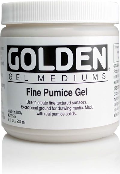 Golden | Gel Mediums | Fine Pumice Gel | Pot á 237ml