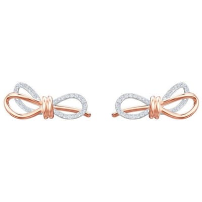 SWA Mode Fijne Sieraden Hoge Kwaliteit Exquise Strik Sieraden Serie Set Armband Oorbellen Ketting Ring Dames Collectie