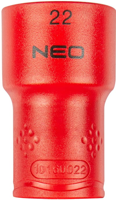 NEO - Zeskantige Dop - 22 mm - 1000V - Chroom-Vanadium Staal