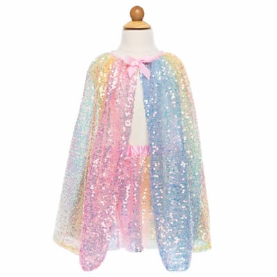 Great Pretenders Verkleedkledij Ombre Sequins - Cape - 4/6 jaar