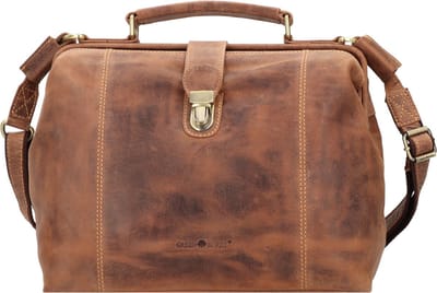 GREENBURRY schoudertas Vintage Shoulder Bag Brown bruine