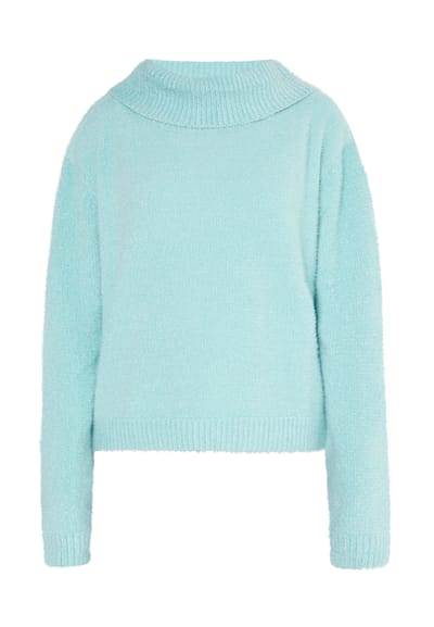 Mymo Gebreide trui Dames aqua