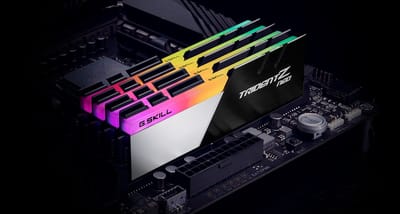 G.Skill Trident Z Neo DDR4-3600 - 16GB - CL16 - Dual Channel (2 pcs) - AMD Optimized - Zwart met RGB