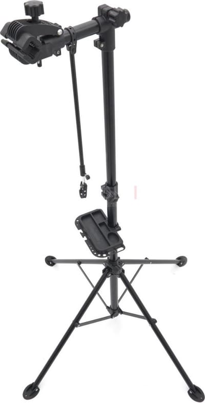 HBM Professionele In Hoogte Verstelbare Fiets Montagestandaard 109-190 cm, 20 kg, Aluminium, Kunststof