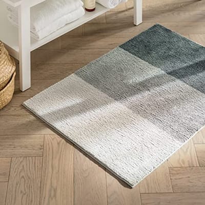 Antislip Badmat voor Badkamer - Sneldrogend en Veilig met Moderne Kleuren (50 x 80 cm)