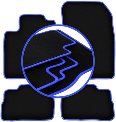 CARLUX-BLAUW automatten voor: Suzuki Kizashi sedan (2009-2014)