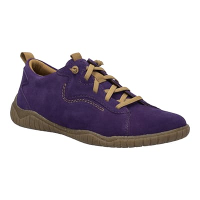 Josef Seibel - WYNONA 01 - Dames veterschoenenBarefoot - Kleur: Paars - Maat: 37