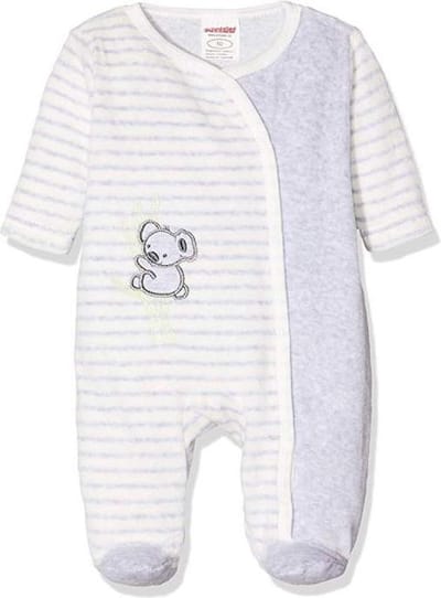 Playshoes Babypyjama Koala Junior Wit/paars Maat 56