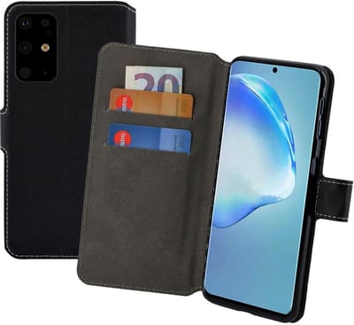 Samsung Galaxy S20 Ultra hoesje - Bookcase - Portemonnee Hoes Pu Leder Wallet Y case Zwart