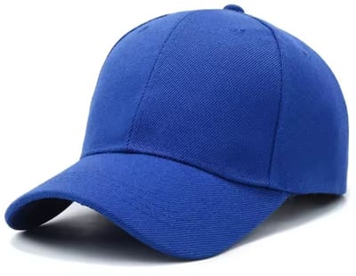 Scoby - Pet - Baseball Cap - Baseball Pet - 6 Panelen - Cotton Hat - Verstelbaar - Katoen - Kobaltblauw