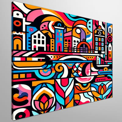 Kunstprint | Wanddecoratie | Canvas | 100 × 100 cm