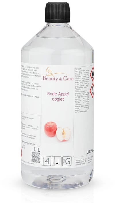 Beauty & Care - Rode Appel opgiet - 1 L. new