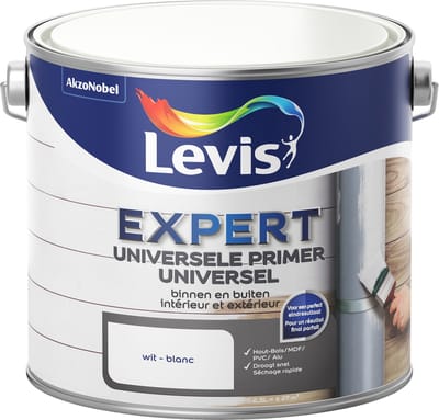 Levis - Expert Universele Primer Binnen En Buiten - Wit - 2,5 L