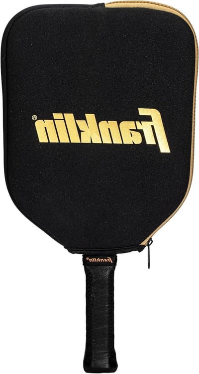 Pickleball Paddle Cover - Beschermhoes Paddle - Paddle Beschermen - Gewatteerd Neopreen - Universele Maat - Zwart