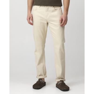 JC Rags Jaden Jeans Beige Taille: W32L34 | Pantalons Outlet | Homme | Marron