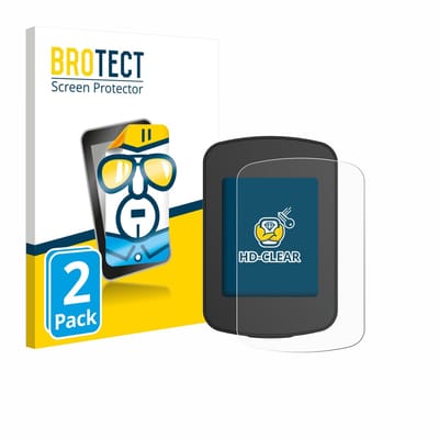 BROTECT - Screenprotector voor Decathlon Van Rysel GPS 100 - Folie Beschermfolie transparant 2 Stuks