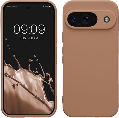 kwmobile telefoonhoesje geschikt voor Google Pixel 9 - Hoesje voor smartphone - Precisie camera uitsnede - In cappuccino