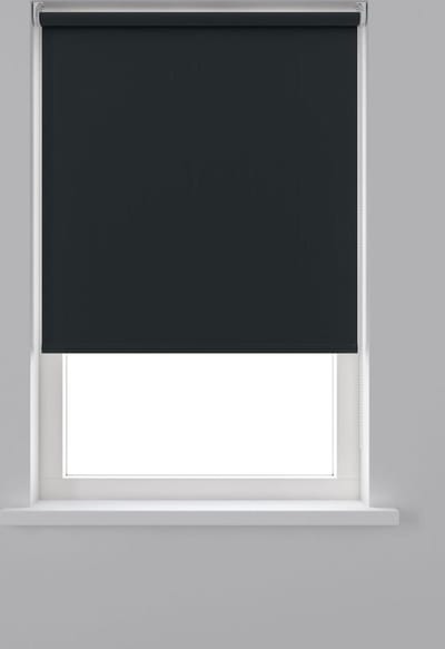 Decosol Rolgordijn Verduisterend - Zwart (5710) - 90 x 190 cm