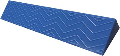 Oprijplaten Antislip - Drempelhulp - Rolstoel Toegang - Vaste Drempel - 7 cm Hoog - Blauw