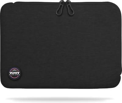 Port Designs Torino II - Laptophoes - 15.6 inch - Katoen - Neopreen - Zwart