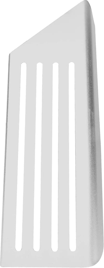 Pedaal Plaat - Voetsteun Accessoire - Auto Interieur - Corrosiebestendig Staal - 41 cm Lengte - Grijs