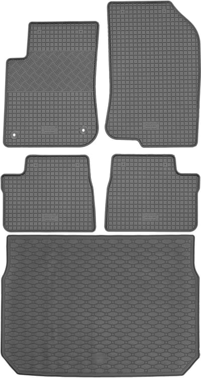 Max-Dywanik Serie - Rubberen Automatten en Kofferbakmat - Peugeot 2008 - Precieze Pasvorm - Waterdicht