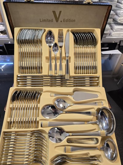Bestekset BABIJ Bachmayer BM-7258, 72-delige set 1810 RVS