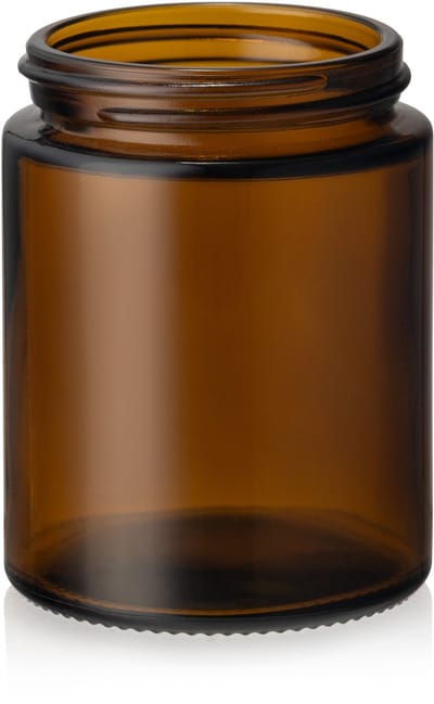 TopWosk Pojemniki Serie - Glazen Pot - 160 ml - Bruin - Hittebestendig