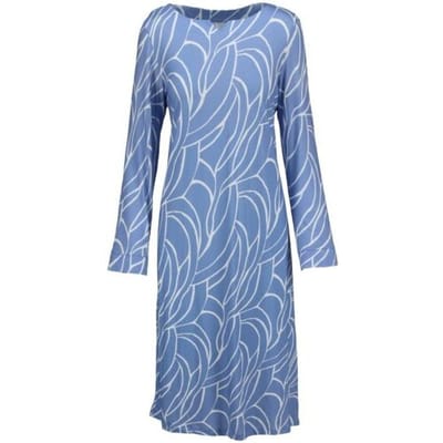 Katoenen dames nachthemd sterrenblauw Ringella - Blauw - Maat - 38
