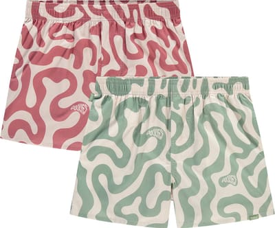 Pockies - 2-Pack - Swirls Boxers - Boxer Shorts - Maat: S