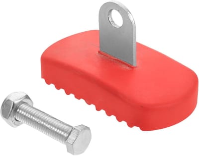 Antislip Laddervoeten - Ladderdoppen Vervangingspads - Veilig Klimmen - Lichtgewicht Constructie - 9.30X5.50X5.00CM - Rood