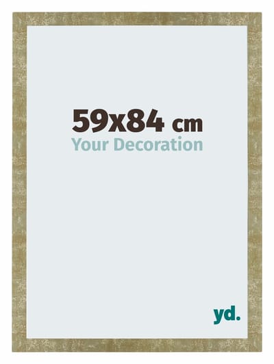 Your Decoration - Puzzellijst 59x84 cm - Goud Antiek - Puzzellijst 1500-2000 stukjes - MDF Fotolijst - Mura