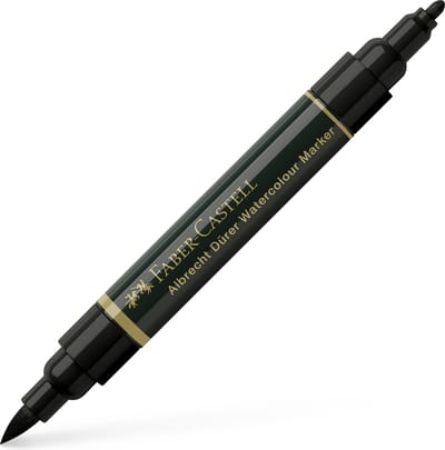 Faber-Castell aquarel marker - Albrecht Durer - 199 zwart - FC-160499