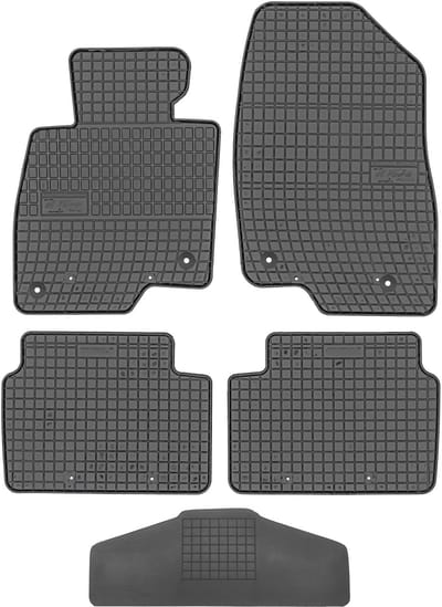 Frogum ET0861 - Mazda 6 - Rubberen Matten - Voor 2002-2007 - Zwart
