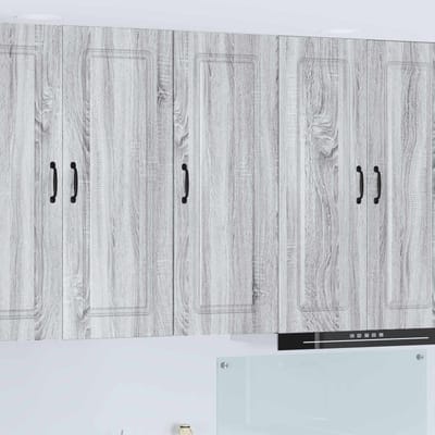 vidaXL - Vaatwasserpaneel - Kalmar - Grijs - Sonoma - 40 - x - 31 - x - 100 - cm