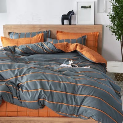 Dailygoods- Beddengoedset 3-delig - Dekbedovertrek 150x200 cm - Kussenslopen 50x75 cm - Microvezel - Ademend - Geschikt voor alle seizoenen - Beddengoed