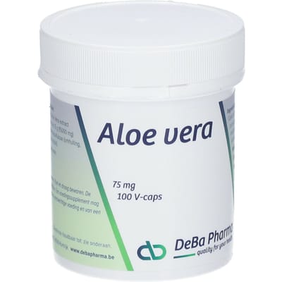 Aloe Vera 200:1 V-caps 100x75mg Deba